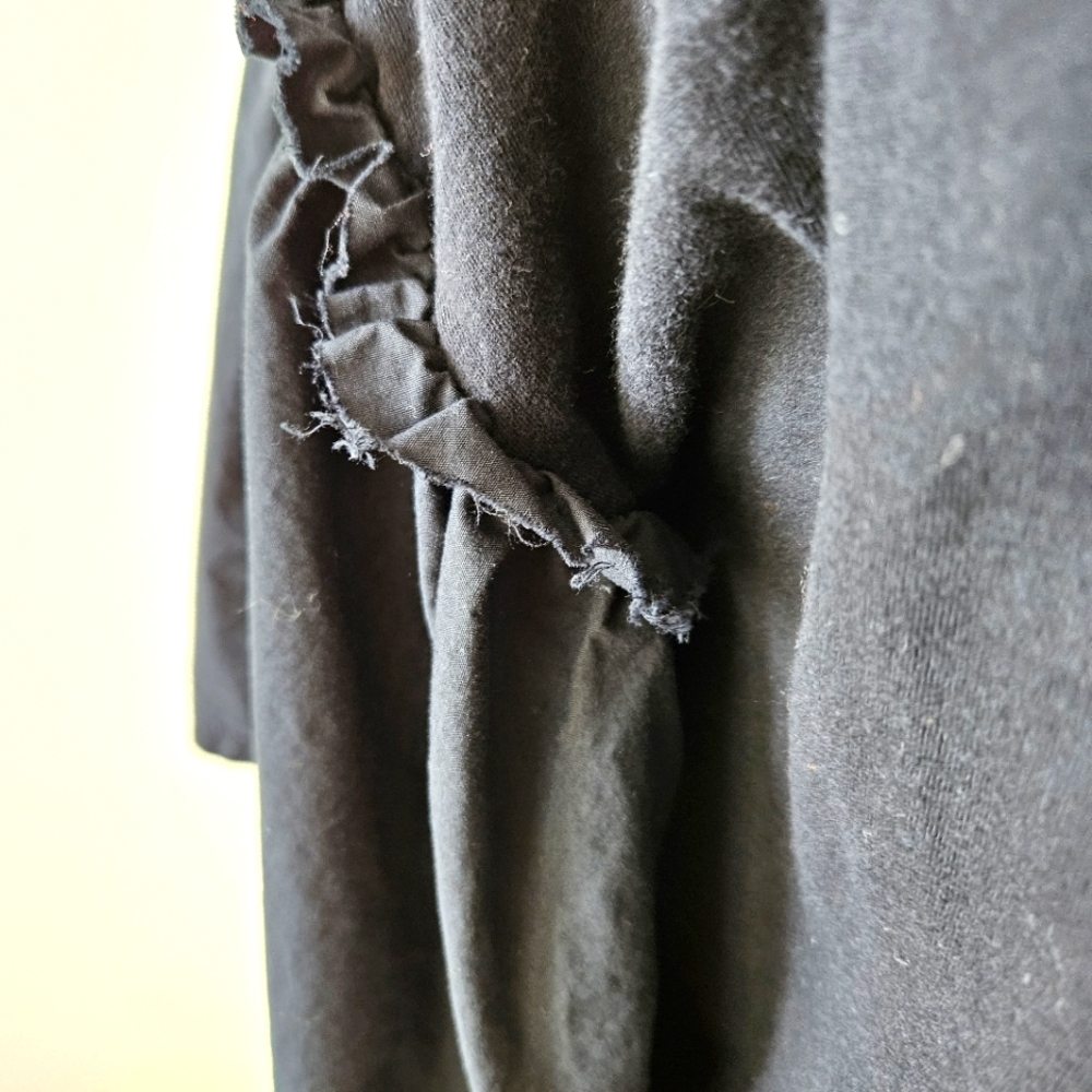 Zara Statement Ruffle Sleeve Top - Picture 7 of 9